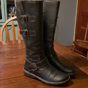 High black Born boots